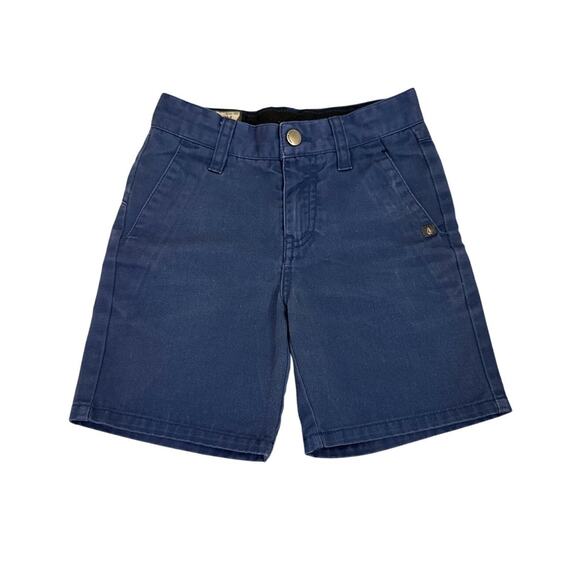 Volcom Adjustable Waistband Blue Denim Shorts Size Youth 3T - Picture 1 of 3